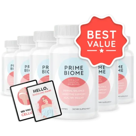 PrimeBiome 6 bottles